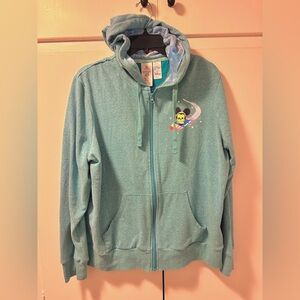 Disney Parks Joey Chou Zip Up Castle Minnie & Mickey Hoodie
